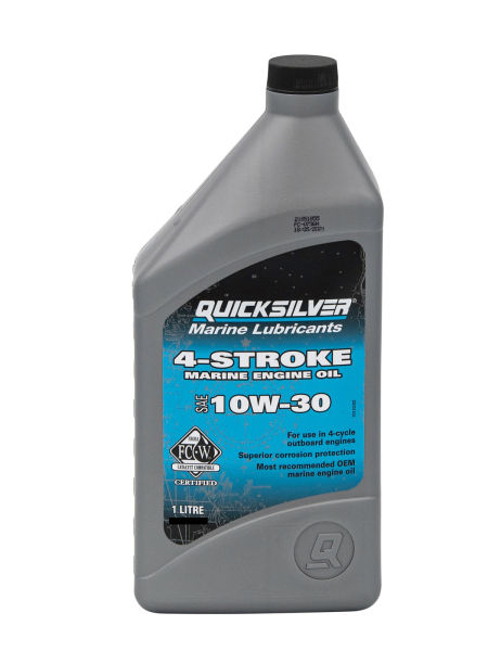 Quicksilver 4-Takt 10W-30 mineralisch Motoröl 1 Liter