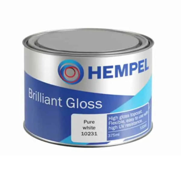 Hempel Brilliant Gloss Hochglanz-Bootslack 1K 375ml weiß