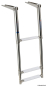 Preview: Teleskopbadeleiter, standard AISI316 3-stufig