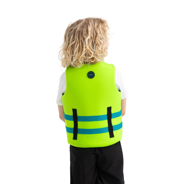 Preview: Jobe Neopren Schwimmweste Kinder Lime Grün
