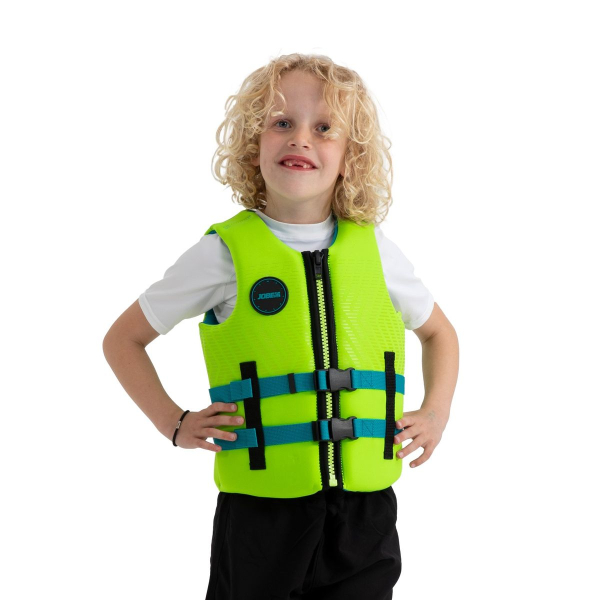 Jobe Neopren Schwimmweste Kinder Lime Grün