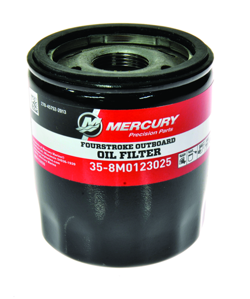 Original Mercury Ölfilter für V-6 und V-8 Außenborder 35-8M0123025