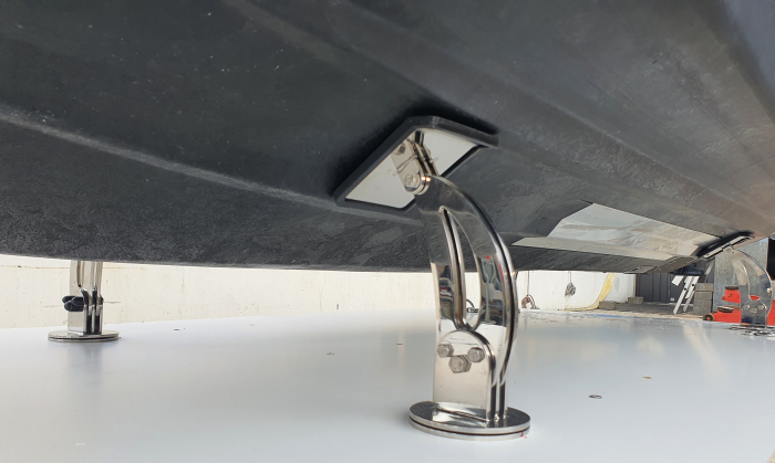 Halterung für Badeplattformen von Jet-Ski, Beiboote, Dinghi und Tender