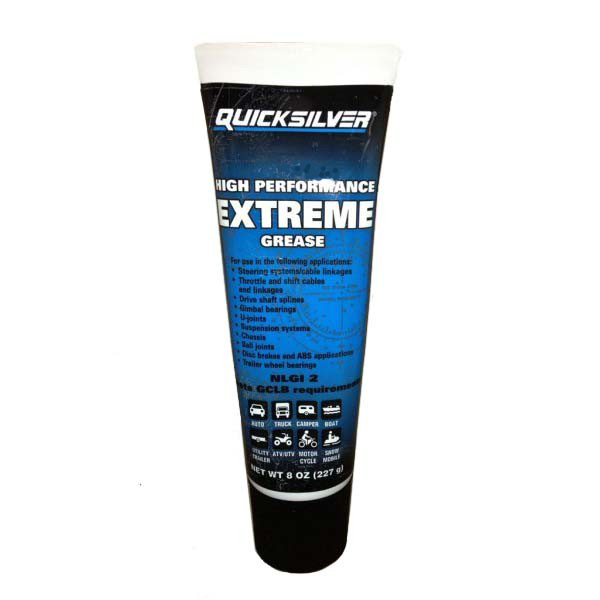 Quicksilver Extreme Fett 227g Tube antikorrosiv salzwasserbeständig