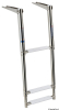 Teleskopbadeleiter, standard AISI316 3-stufig